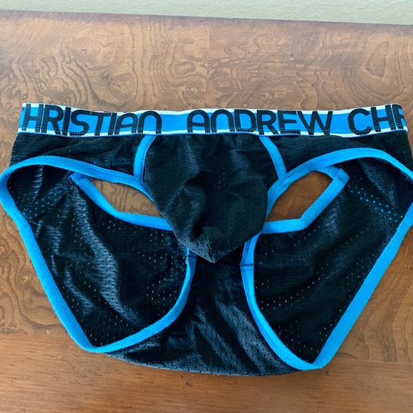 Andrew Christian Other - Andrew Christian Black Mesh Brief